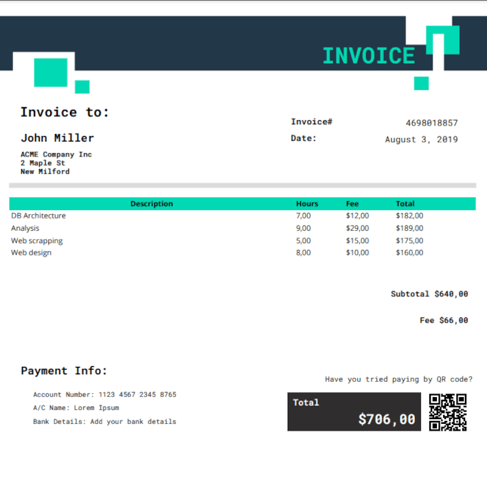 Invoice #2